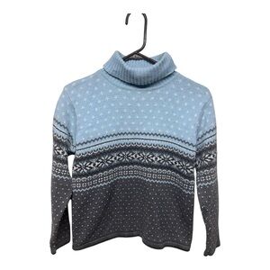 Vintage Setesdal Cotton Knit Sweater S Ski